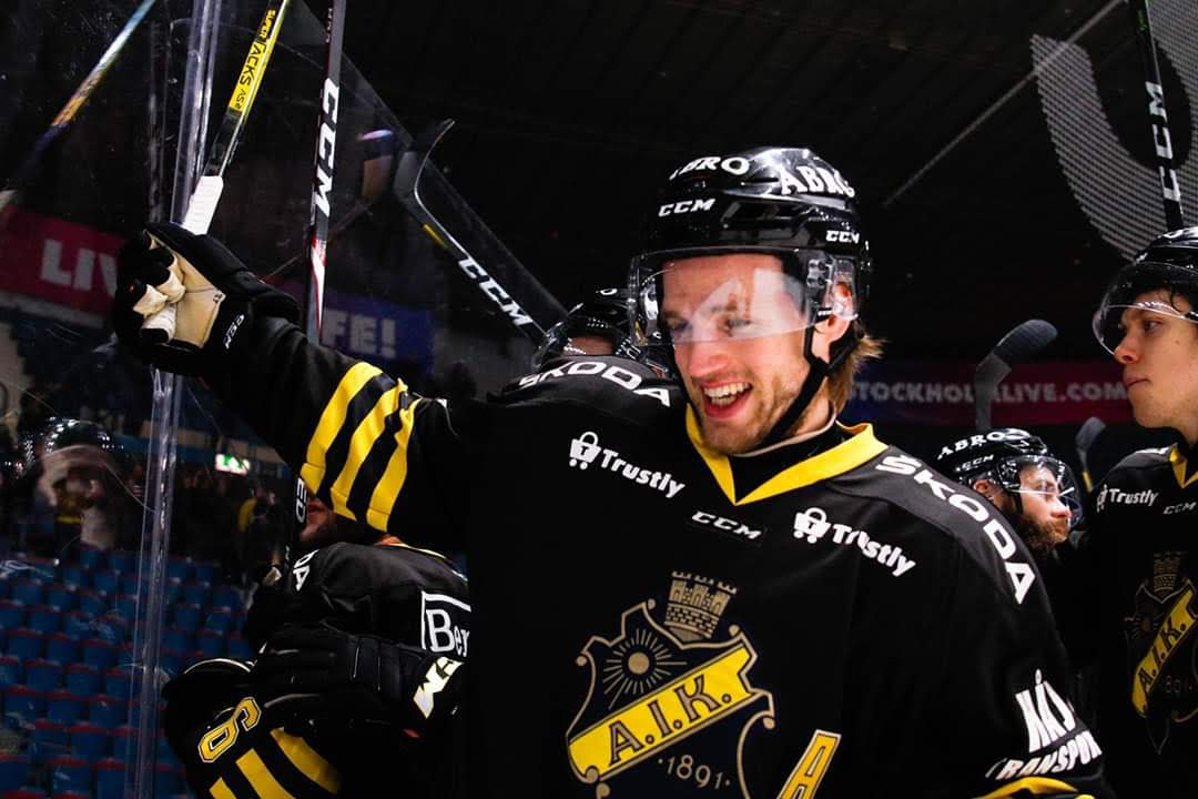 Kim Tallberg professional ice hockey player for AIK